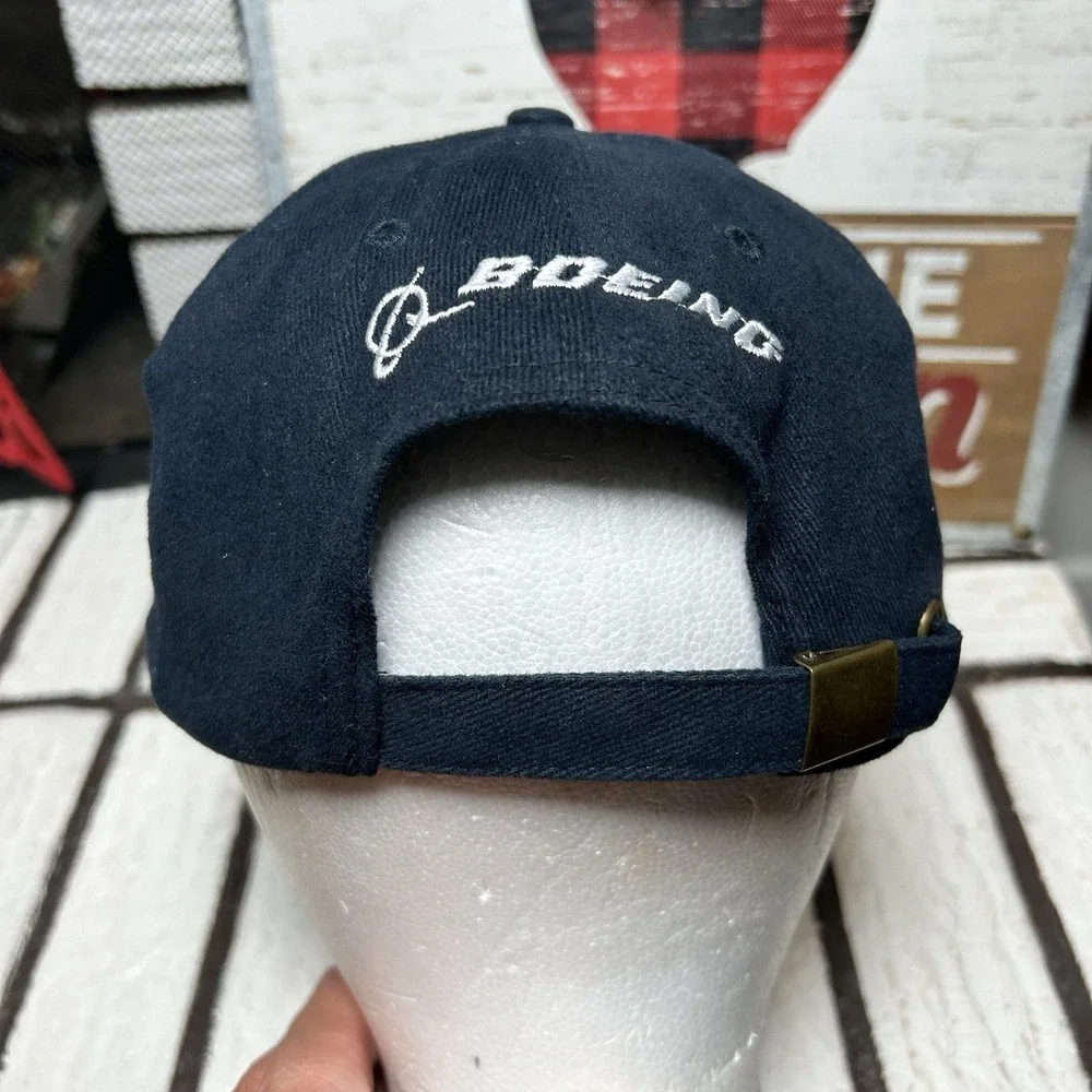 Boeing Aircraft Planes Hat Cap Adult Mens Strapback Patch Airlift Tankers